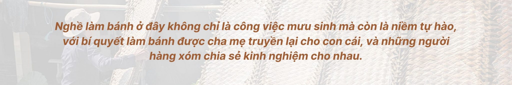 Làng nghề bánh tráng Thuận Hưng, Cần Thơ